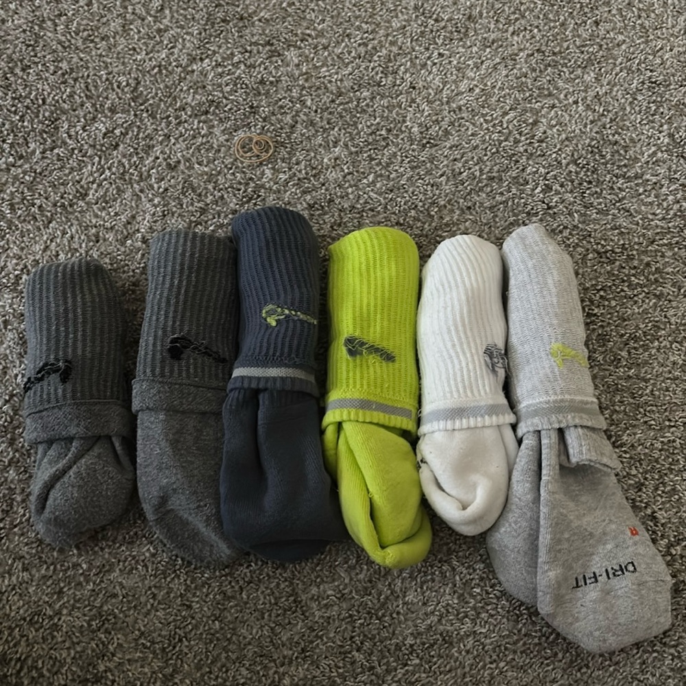 Nike dry fit socks